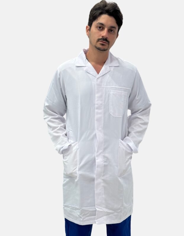 Blouse Homme Col Chemise Manches Longues