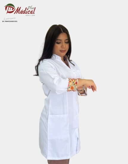 Blouse Femme Manche 34 Col Officier