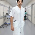 Blouse Homme Col Chemise Manche Courte