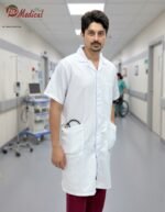 Blouse Homme Col Chemise Manche Courte