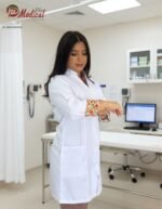 Blouse Femme Manche 3/4 Col Officier