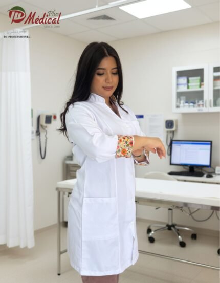 Blouse Femme Manche 3/4 Col Officier