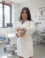 Blouse Femme Manche 3/4 Col Officier – Image 4