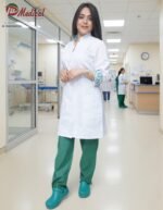 Blouse Femme Manche 3/4 Col Officier – Image 5