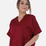 Tenue de bloc mixte col croisée