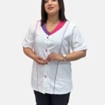 Blouse Femme col coloré