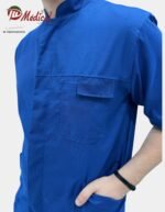 Blouse homme Modèle Dentiste avec garniture Couleur Manche