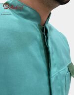 Blouse homme Modèle Dentiste avec garniture Couleur Manche