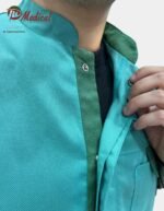 Blouse homme Modèle Dentiste avec garniture Couleur Manche