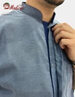 Blouse homme Modèle Dentiste avec garniture Couleur Manche