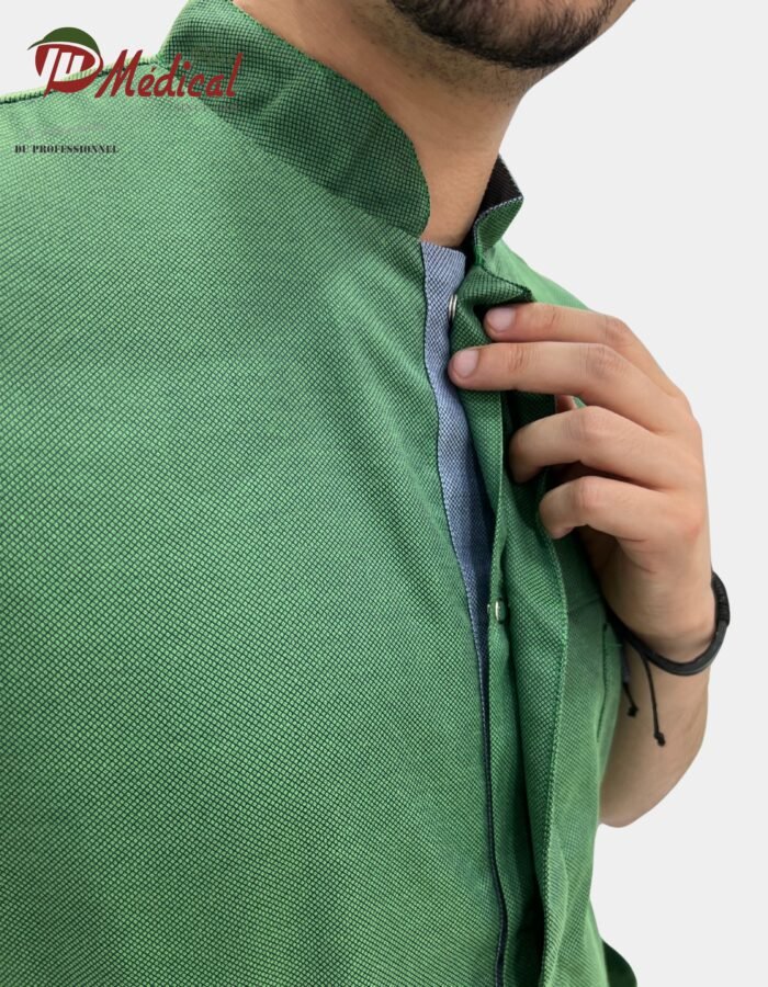 Blouse homme Modèle Dentiste avec garniture Couleur Manche – Image 14